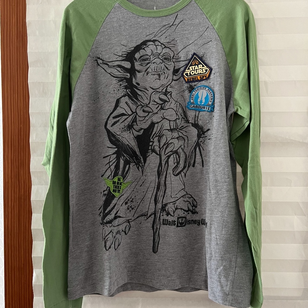 Disney Boys Yoda Long Sleeve T Shirt